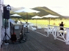 Pre-drinks set up at Kurland